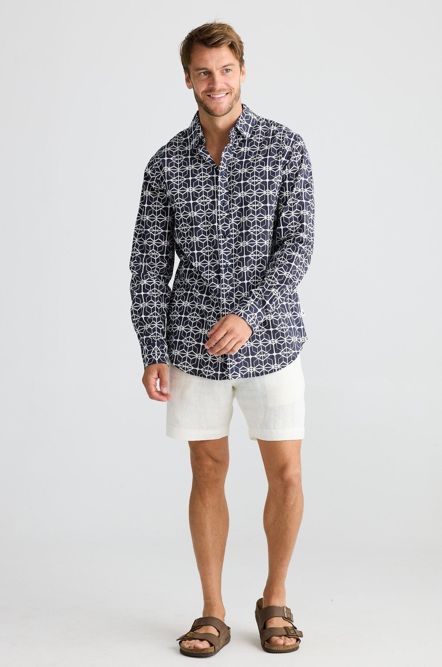 Oxford Shirt - Bowline Print