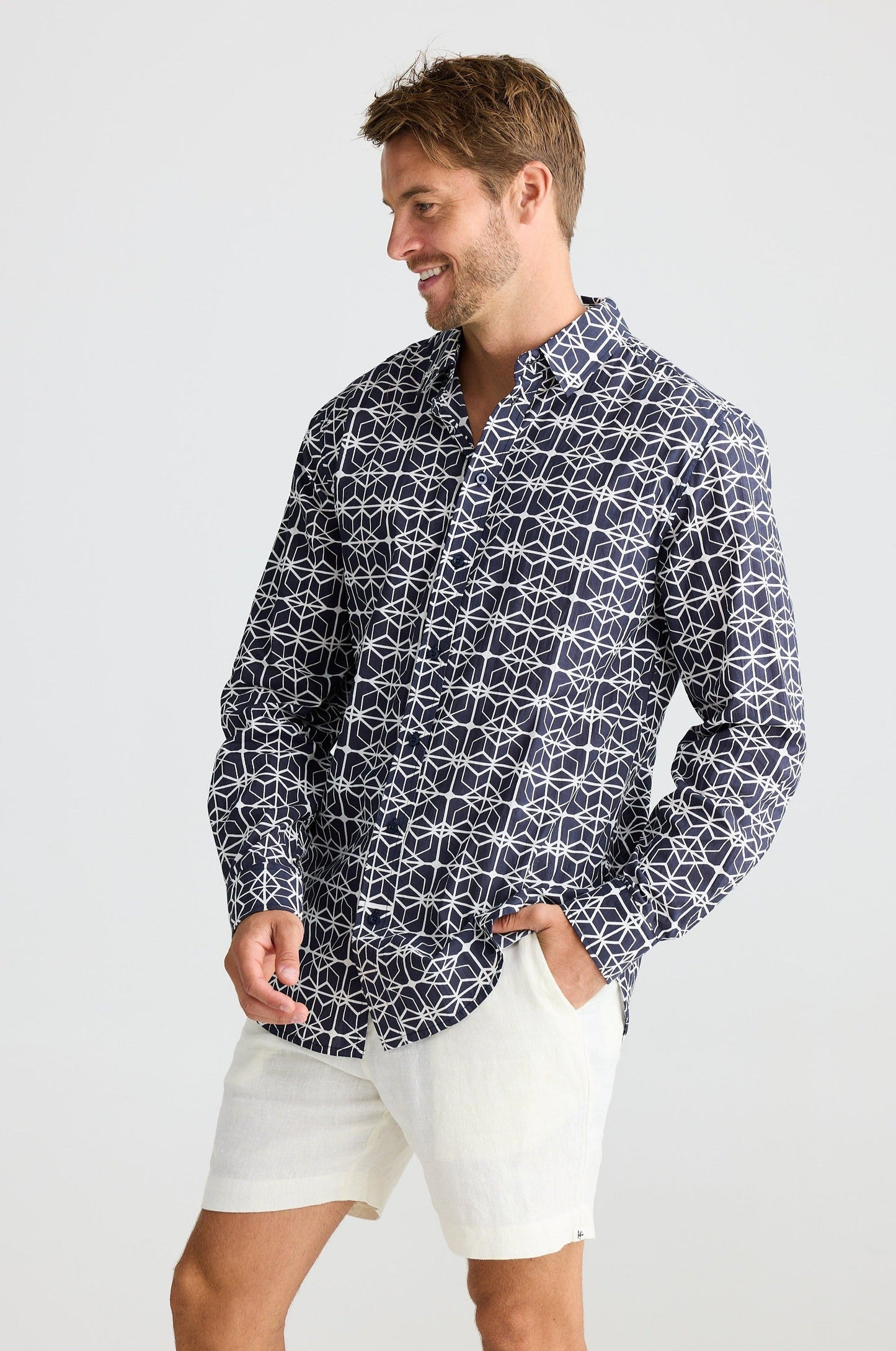 Oxford Shirt - Bowline Print