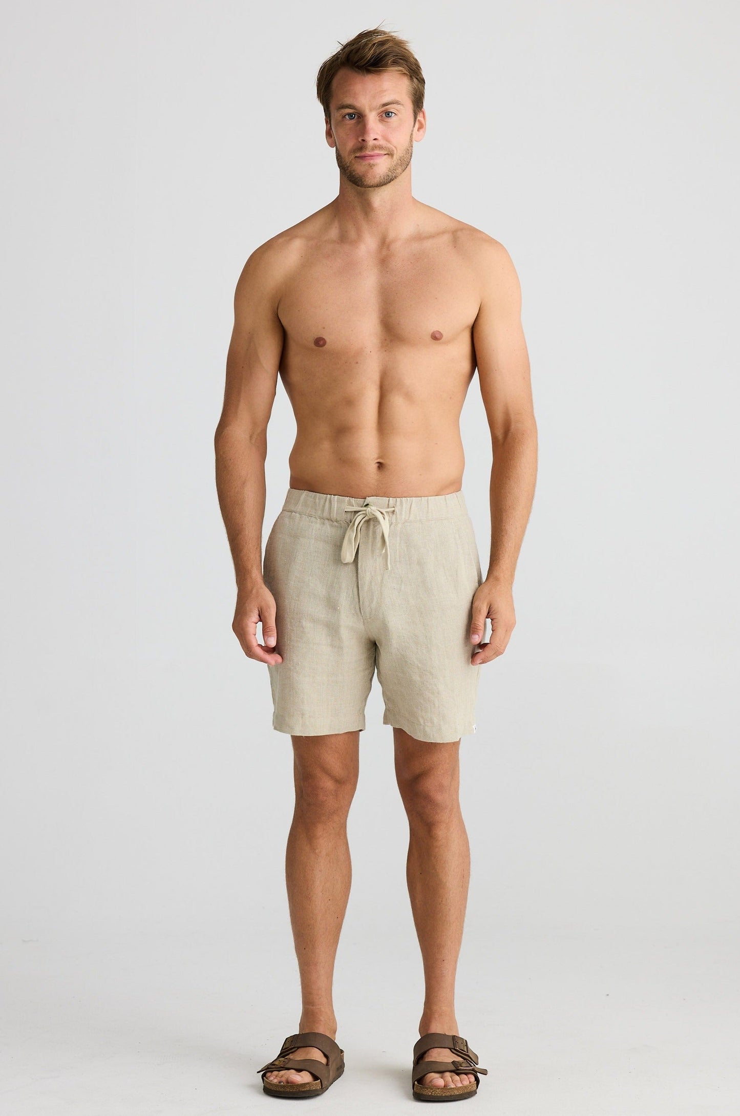 Cornell Short - Natural Linen