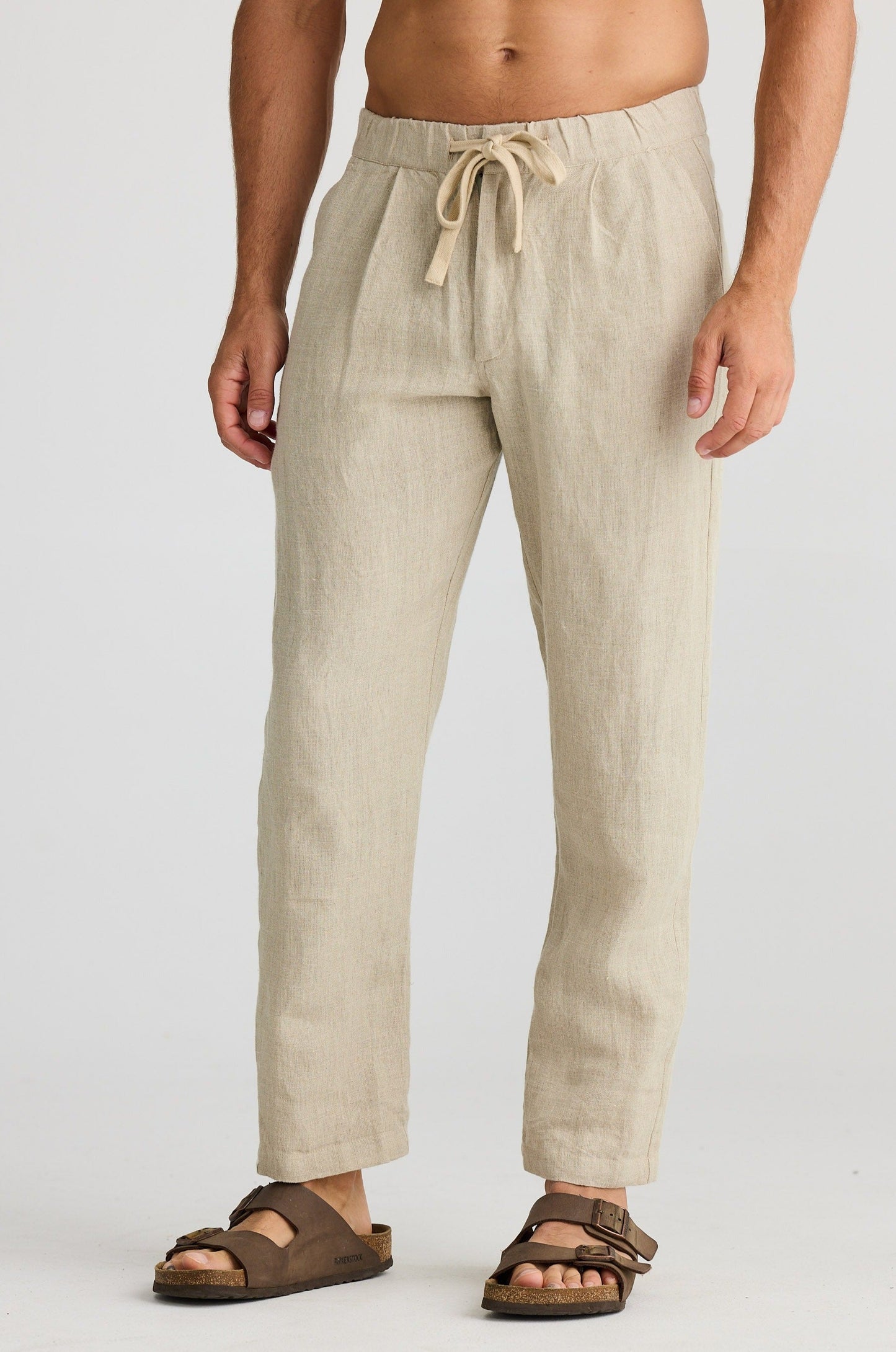 Duke Pant - Natural Linen