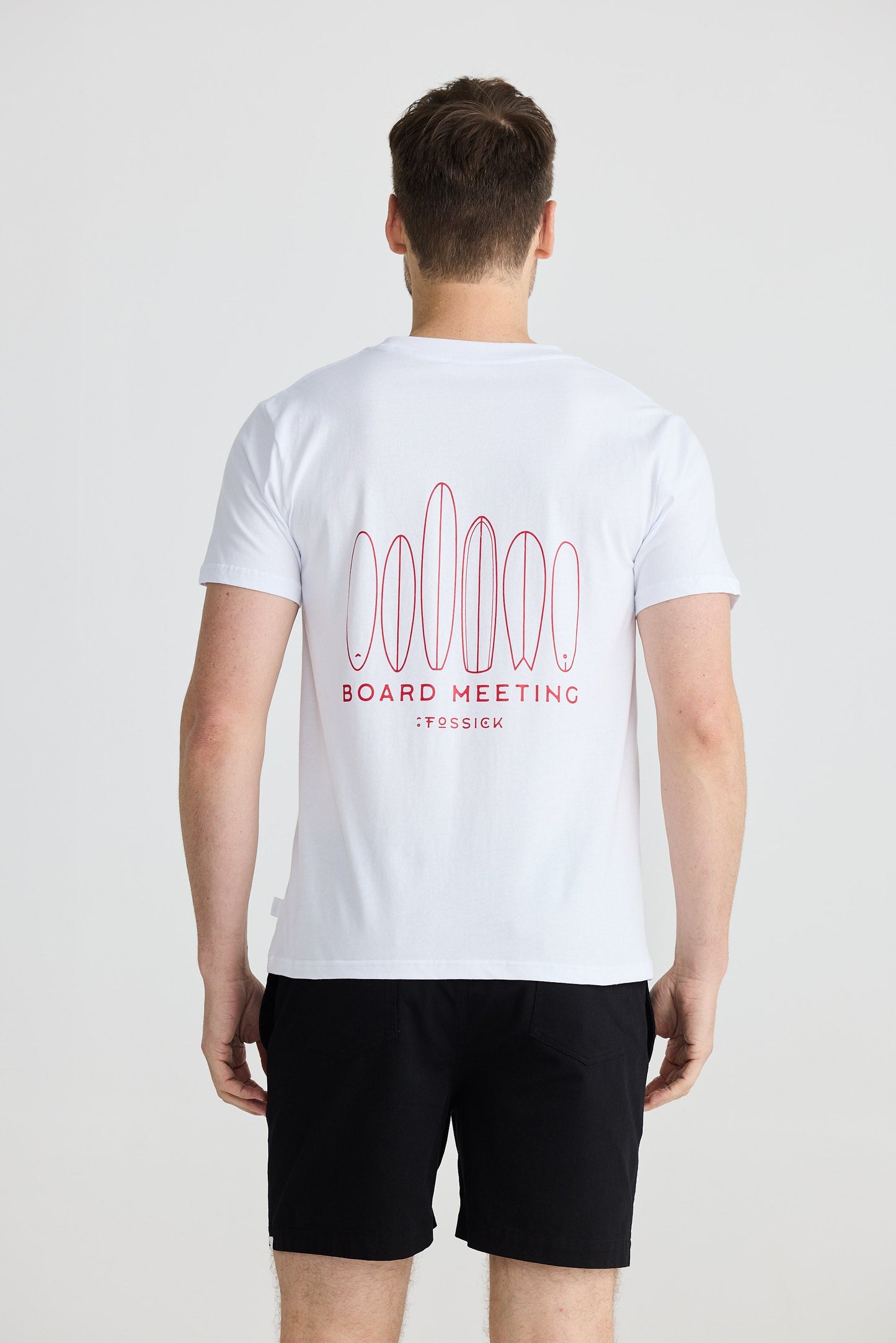 Board Meeting Tee - White