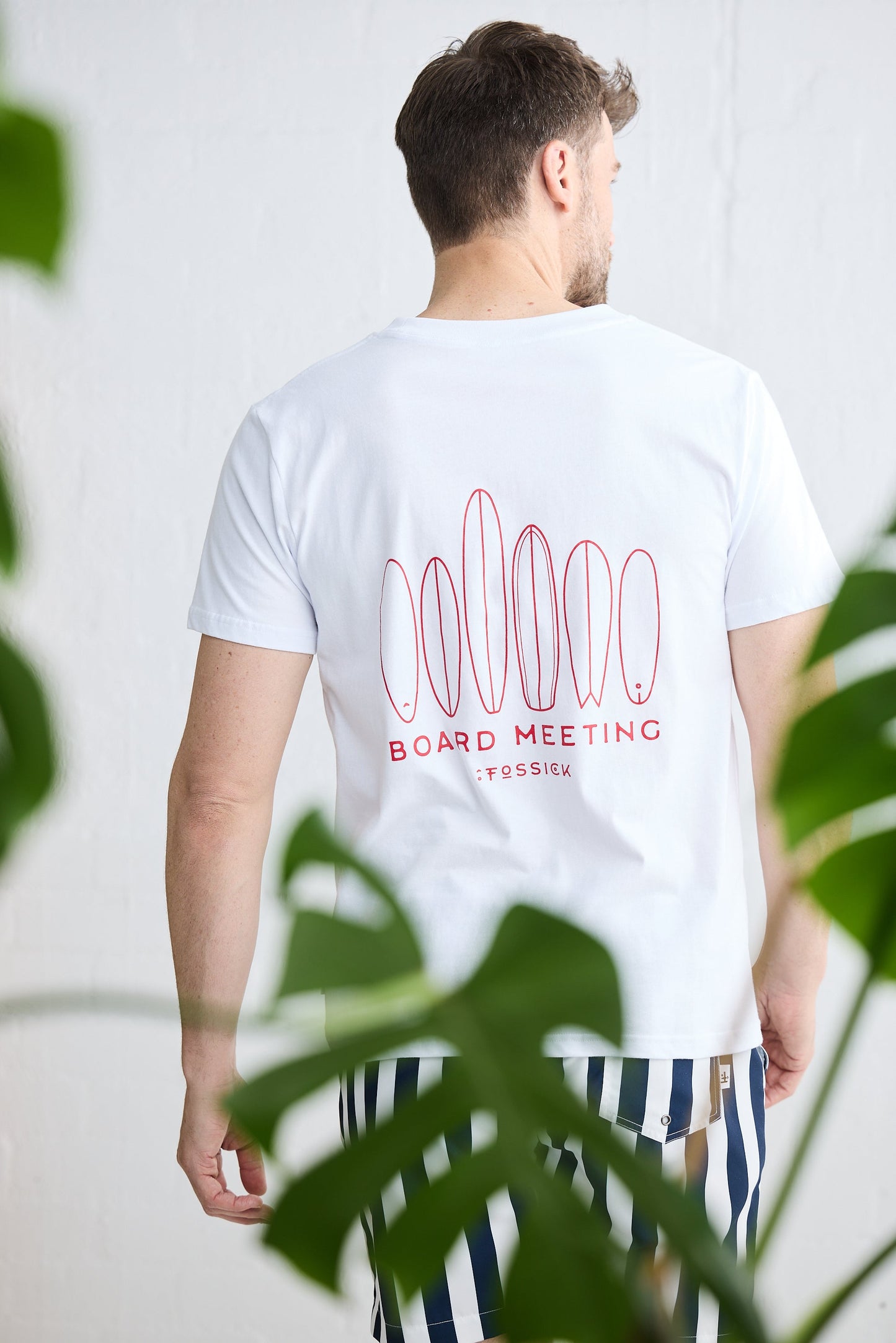 Board Meeting Tee - White