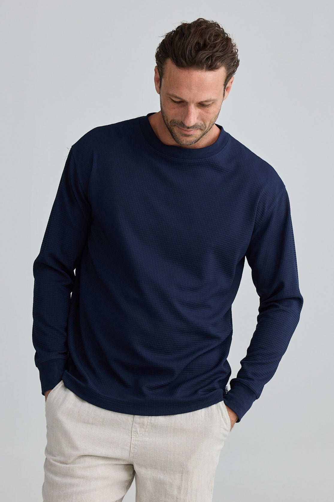 Yale Long Sleeve Top - Ink