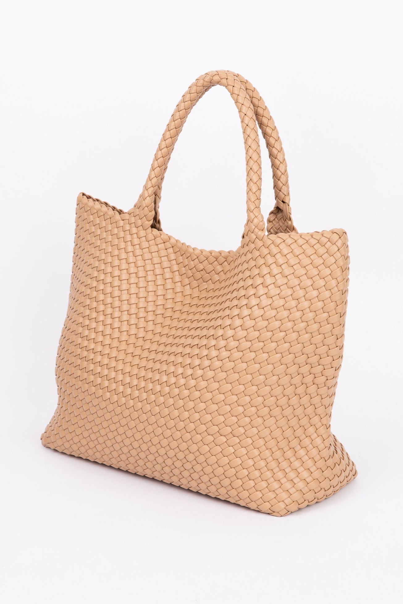 Detroit Tote Bag - Light Tan