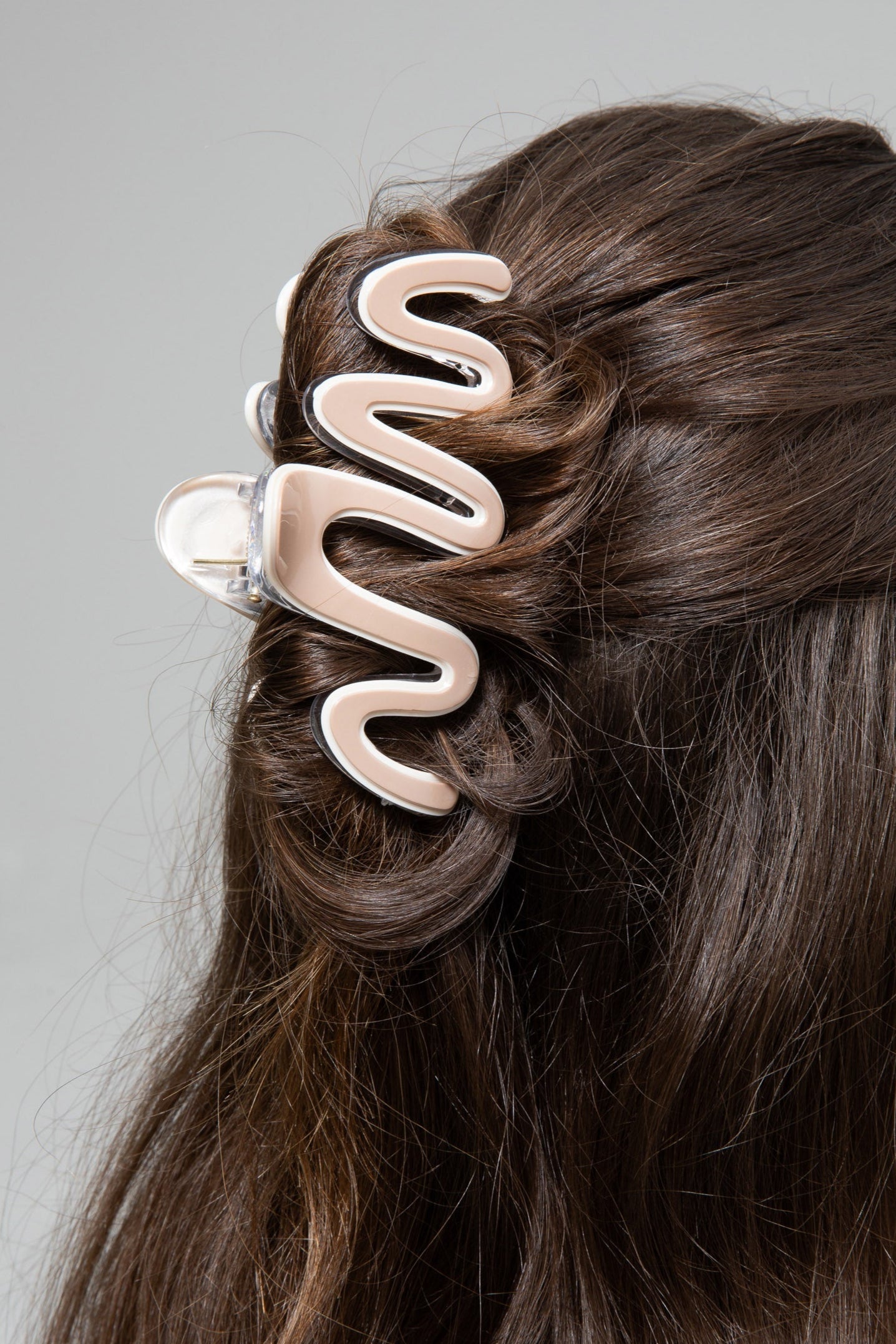 Lani Hair Claw - Taupe