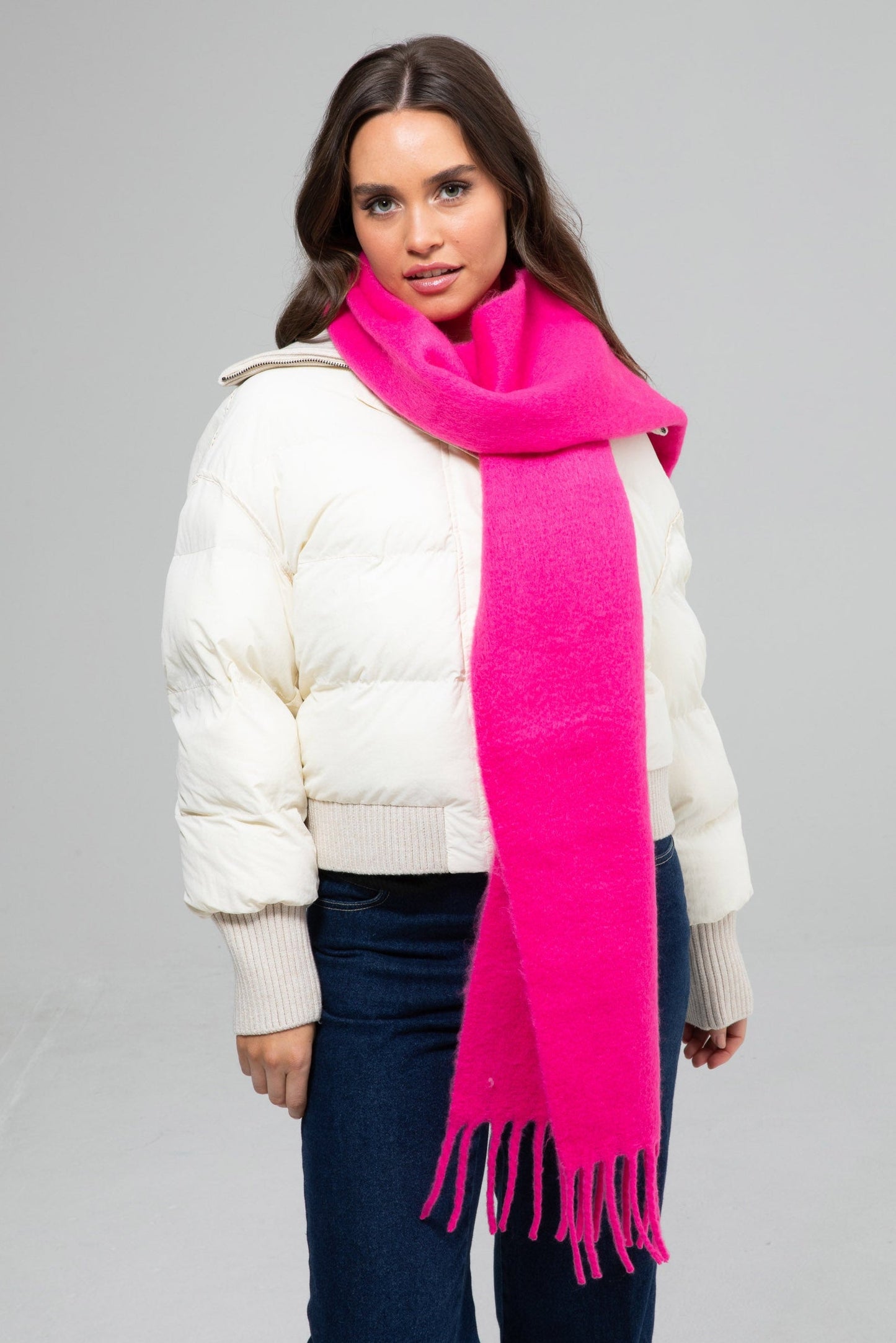 Palmer Scarf - Hot Pink