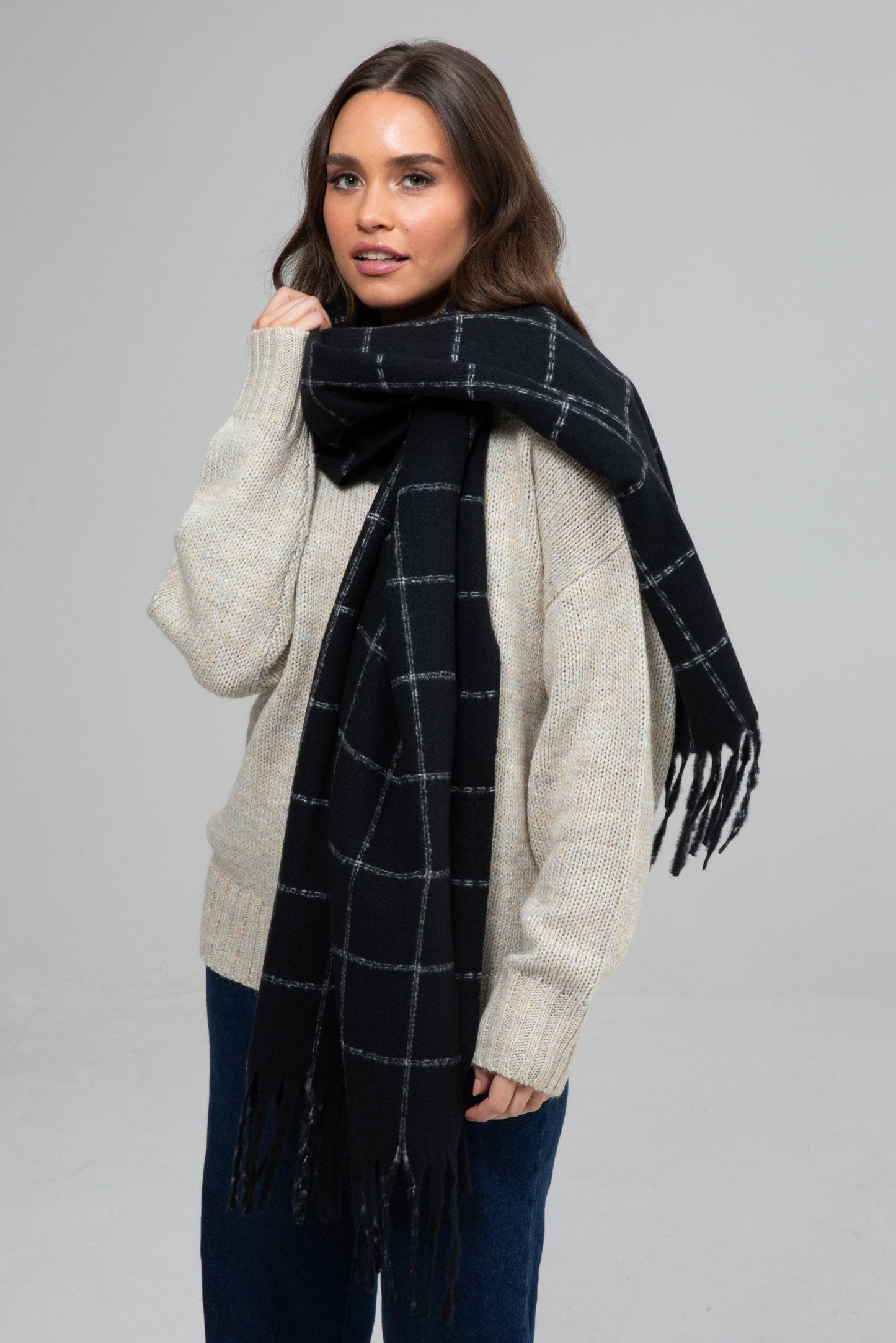 Brooklyn Scarf - Black