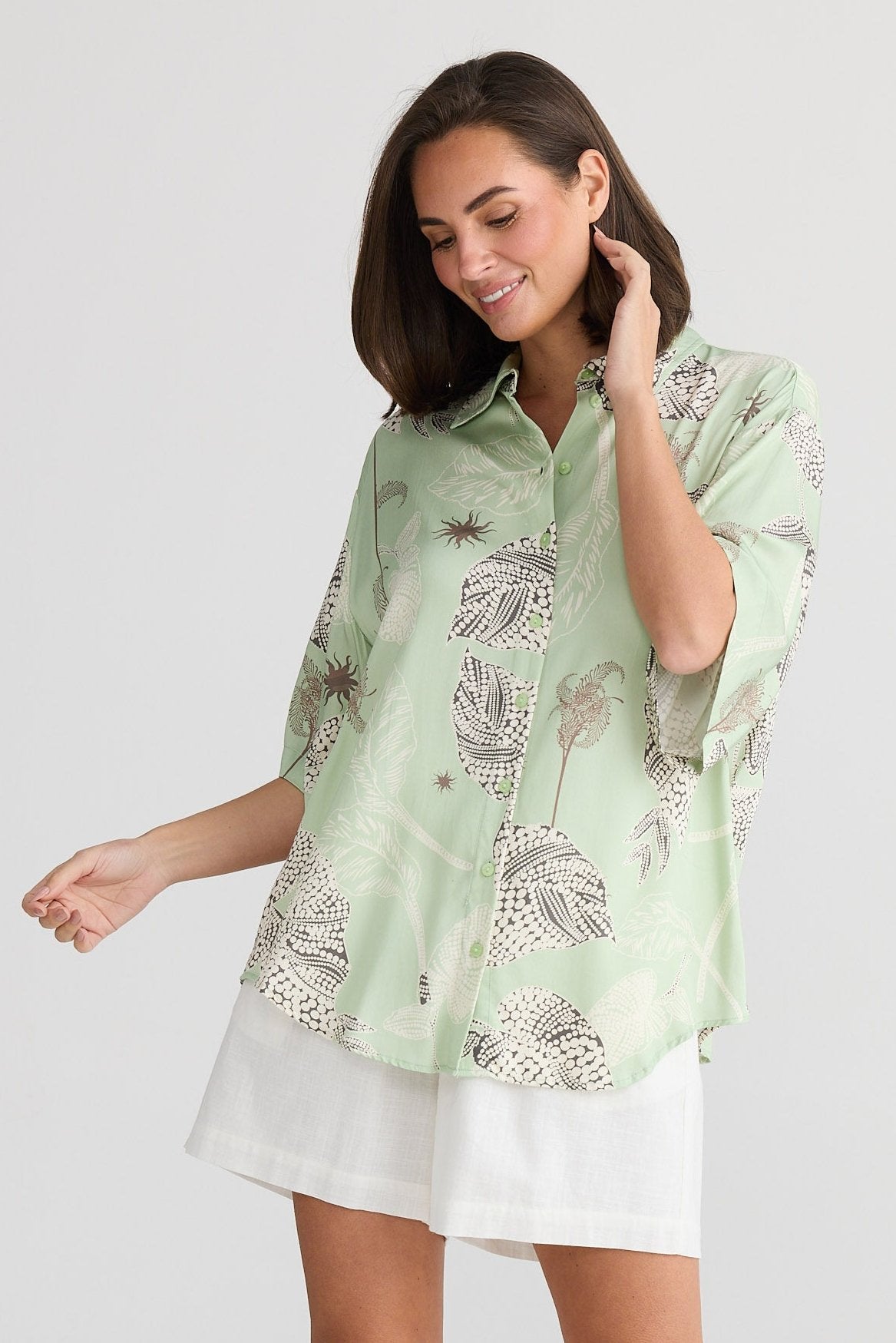Playa Shirt - Waterlily