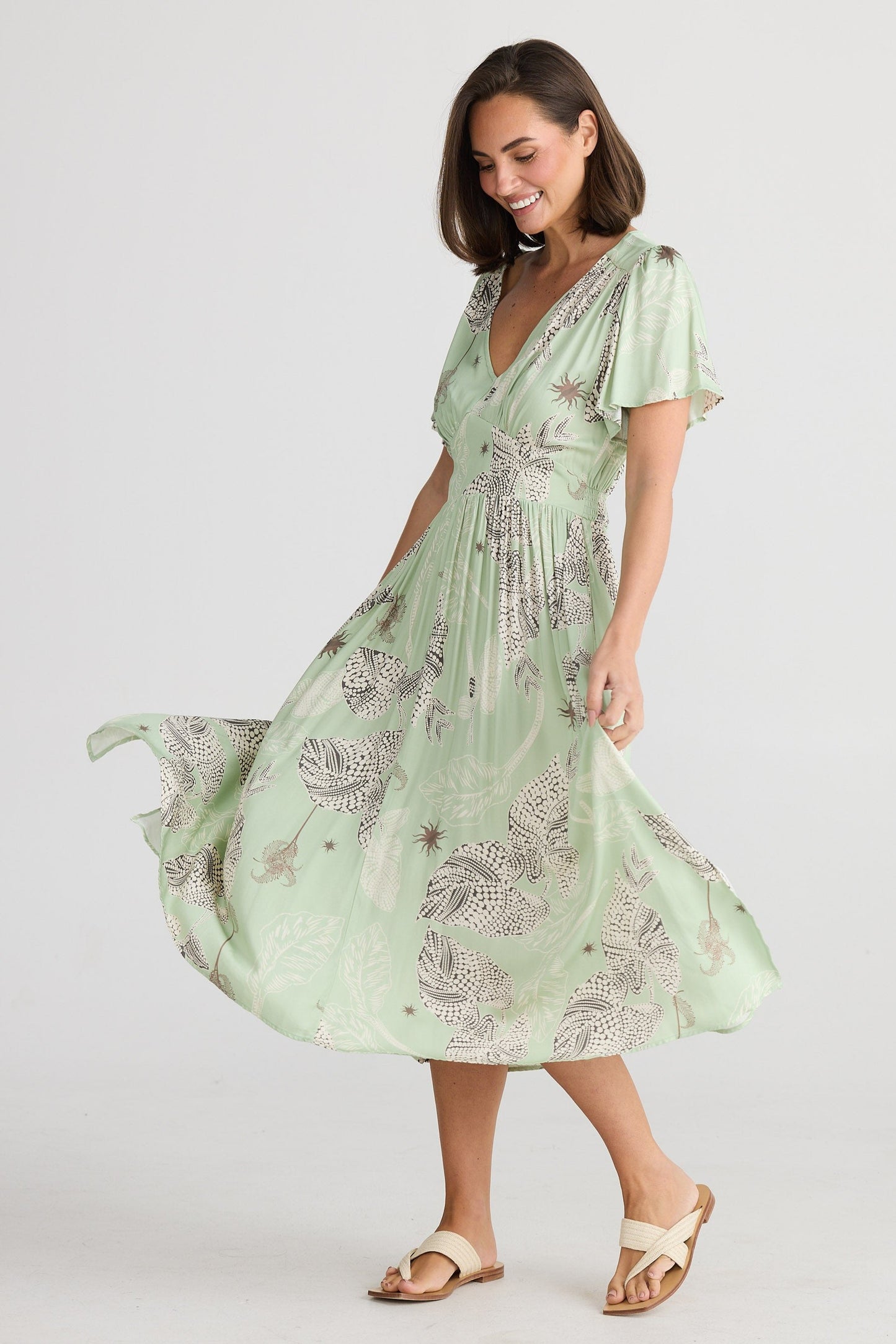 Blossom Dress - Waterlily