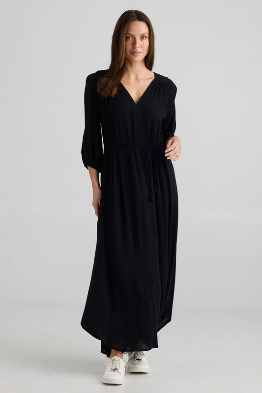 Echo Maxi Dress - Black
