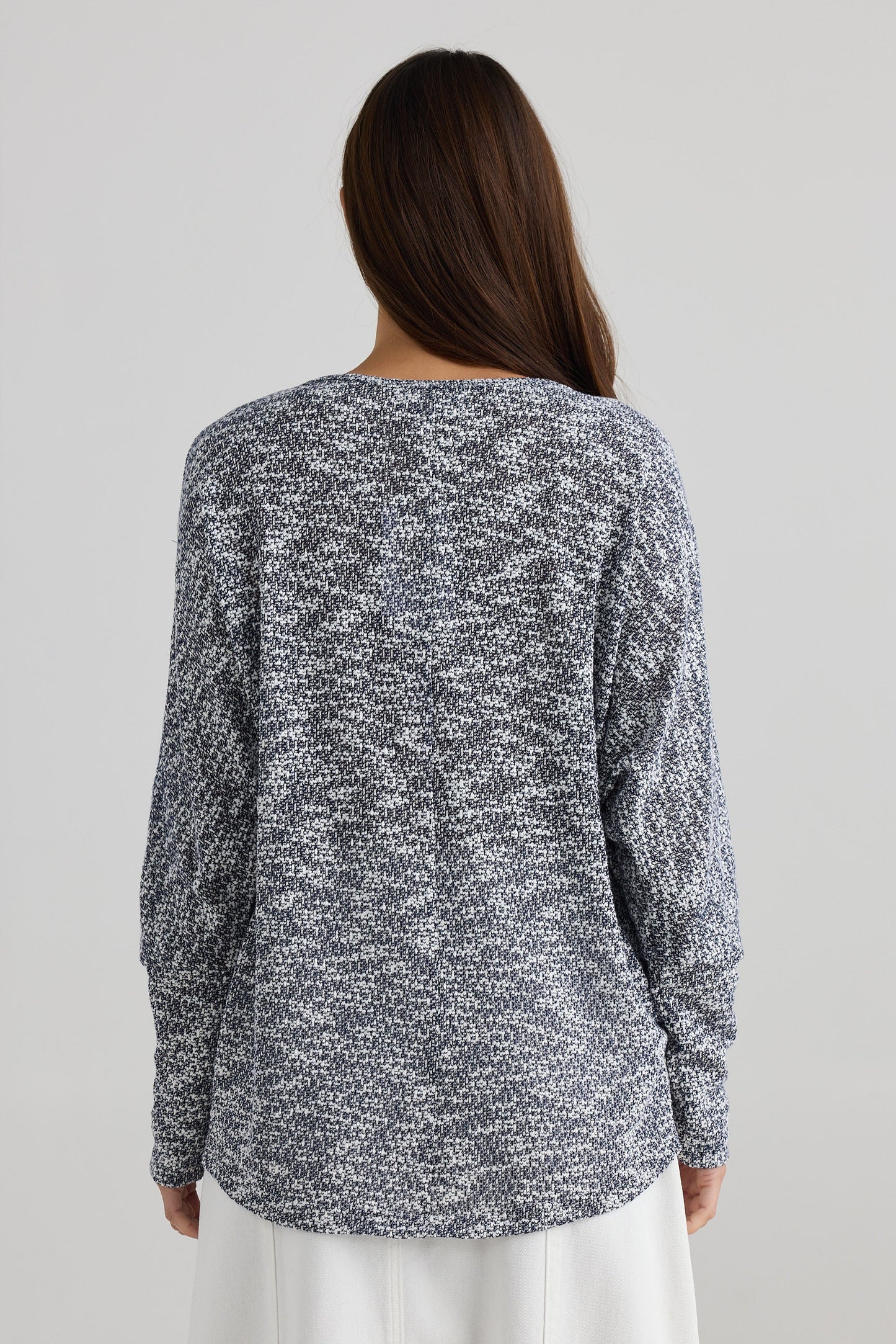 Slouch Top - Navy