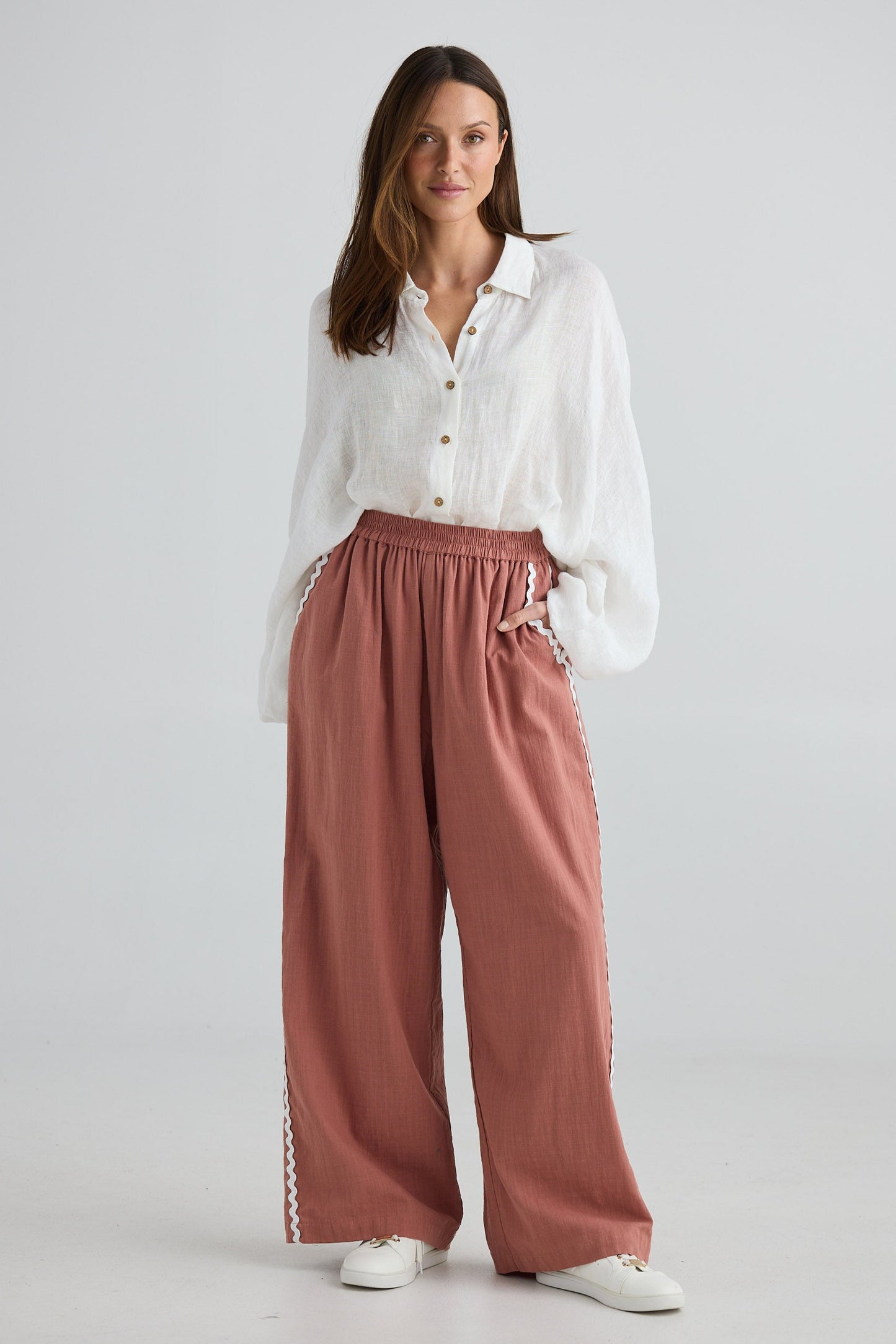 Kimmy Pant - Clay