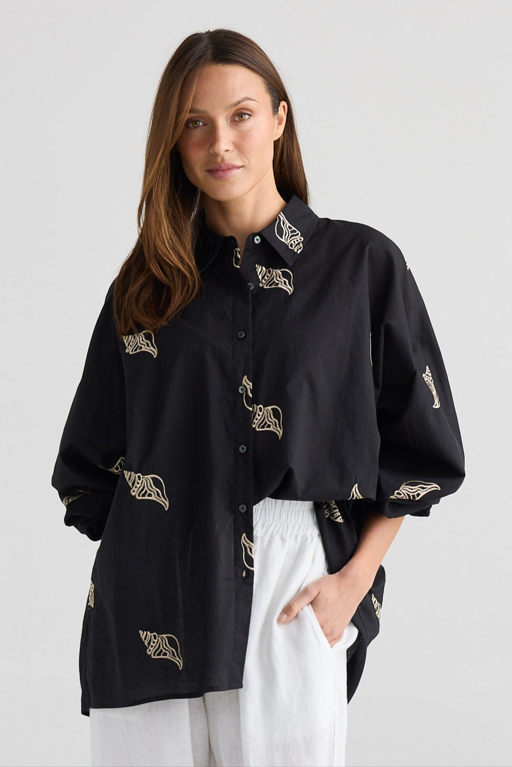 Cliffside Shirt - Black Shell