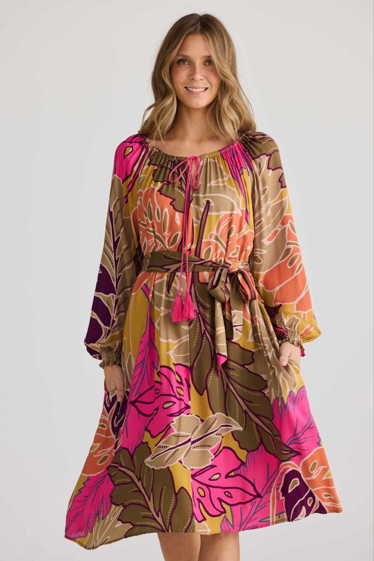 Seaside Dress - Tropical Breeze