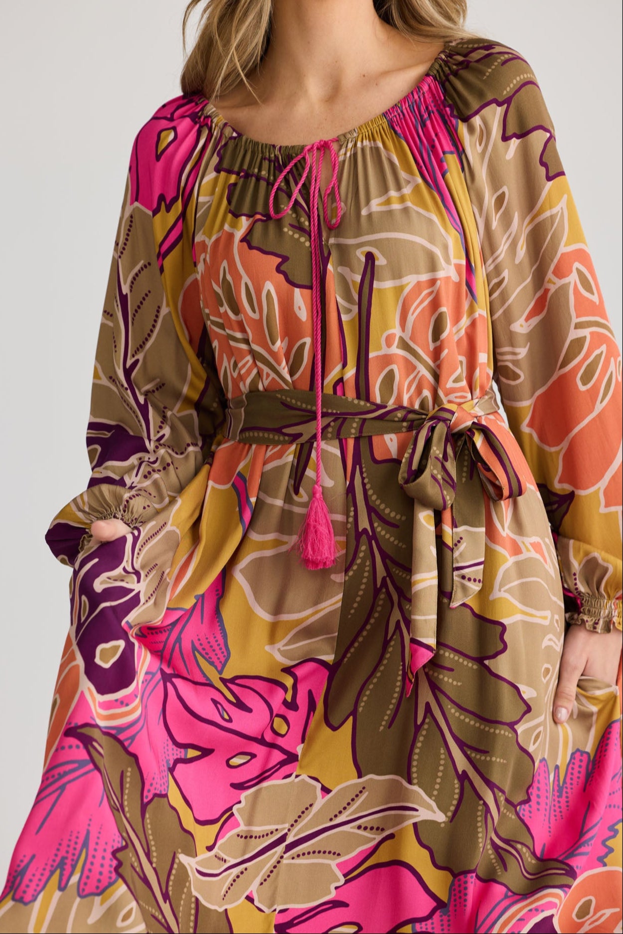Seaside Dress - Tropical Breeze