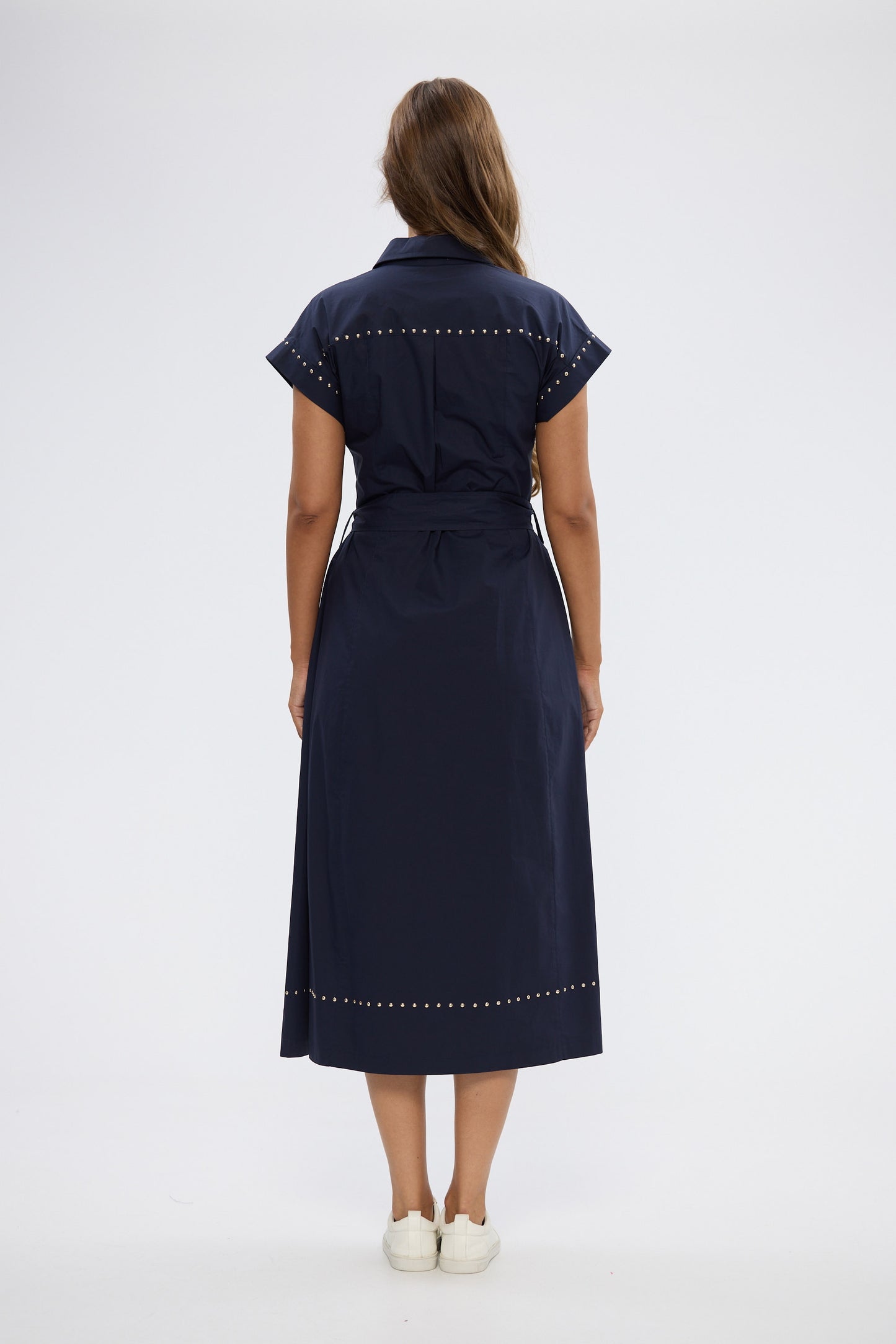 Cordelia Dress - Navy