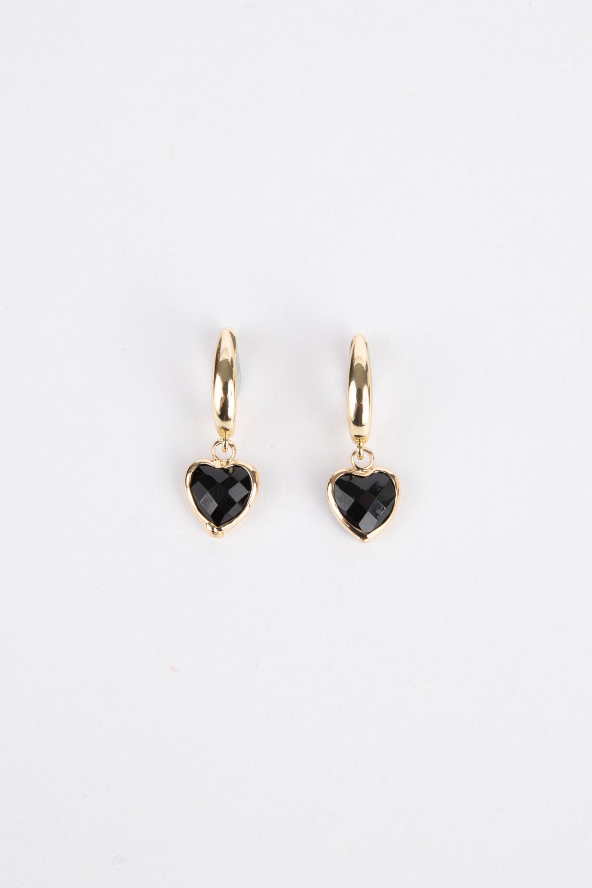 Nina Jewel Earrings - Black