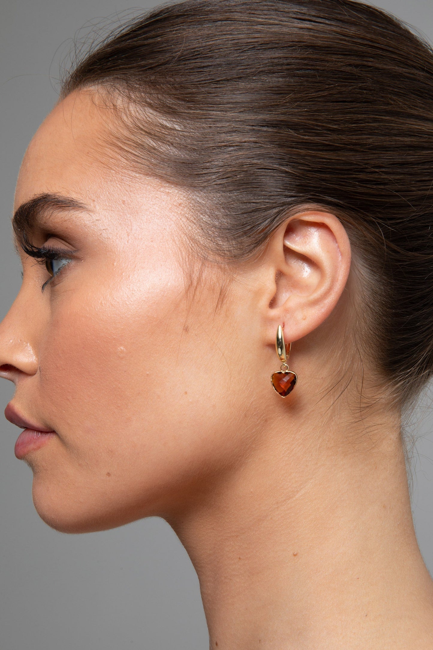 Nina Jewel Earrings - Rum