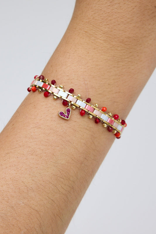 Salvador Bracelet - Red
