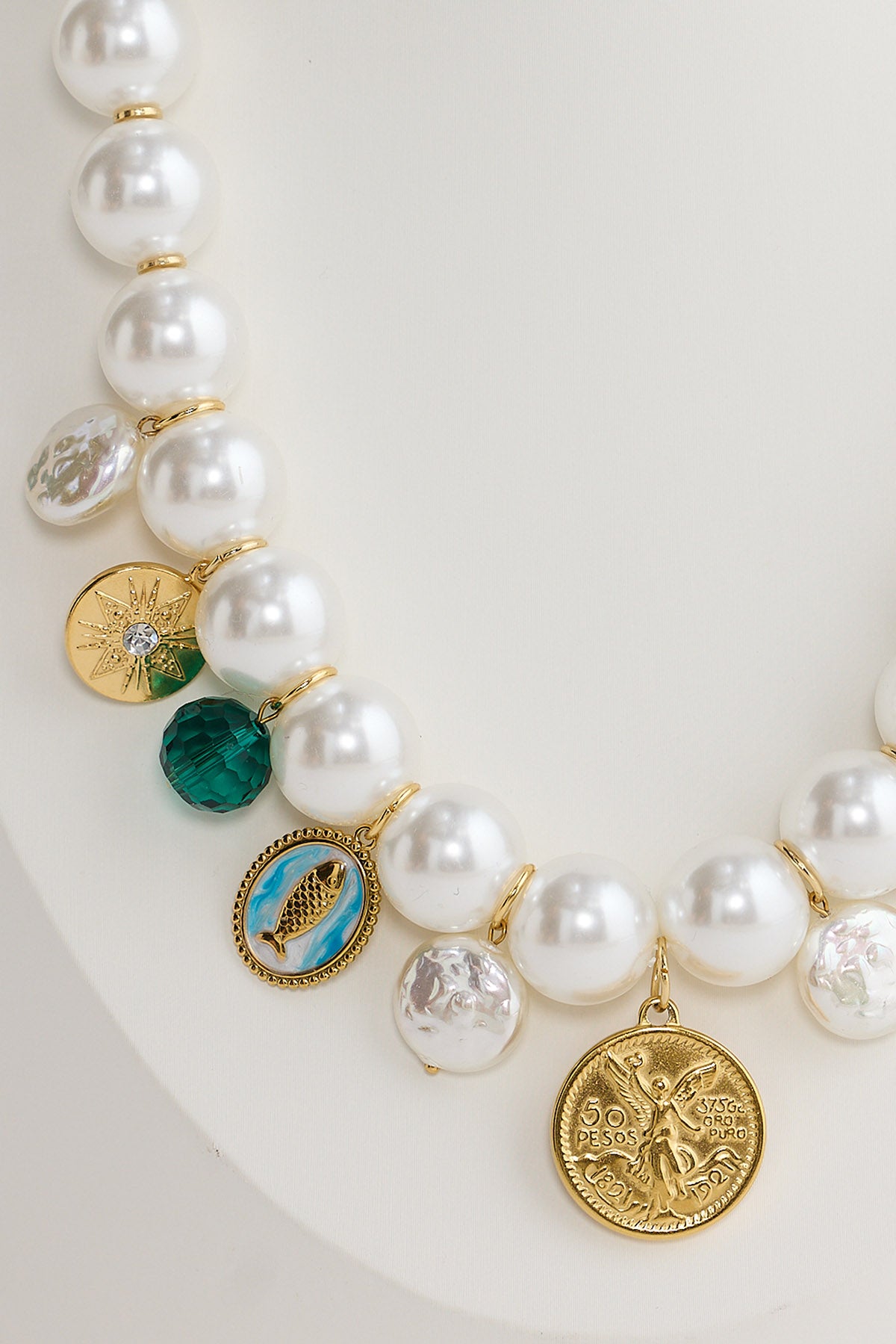 Mallorca Necklace - Pearl