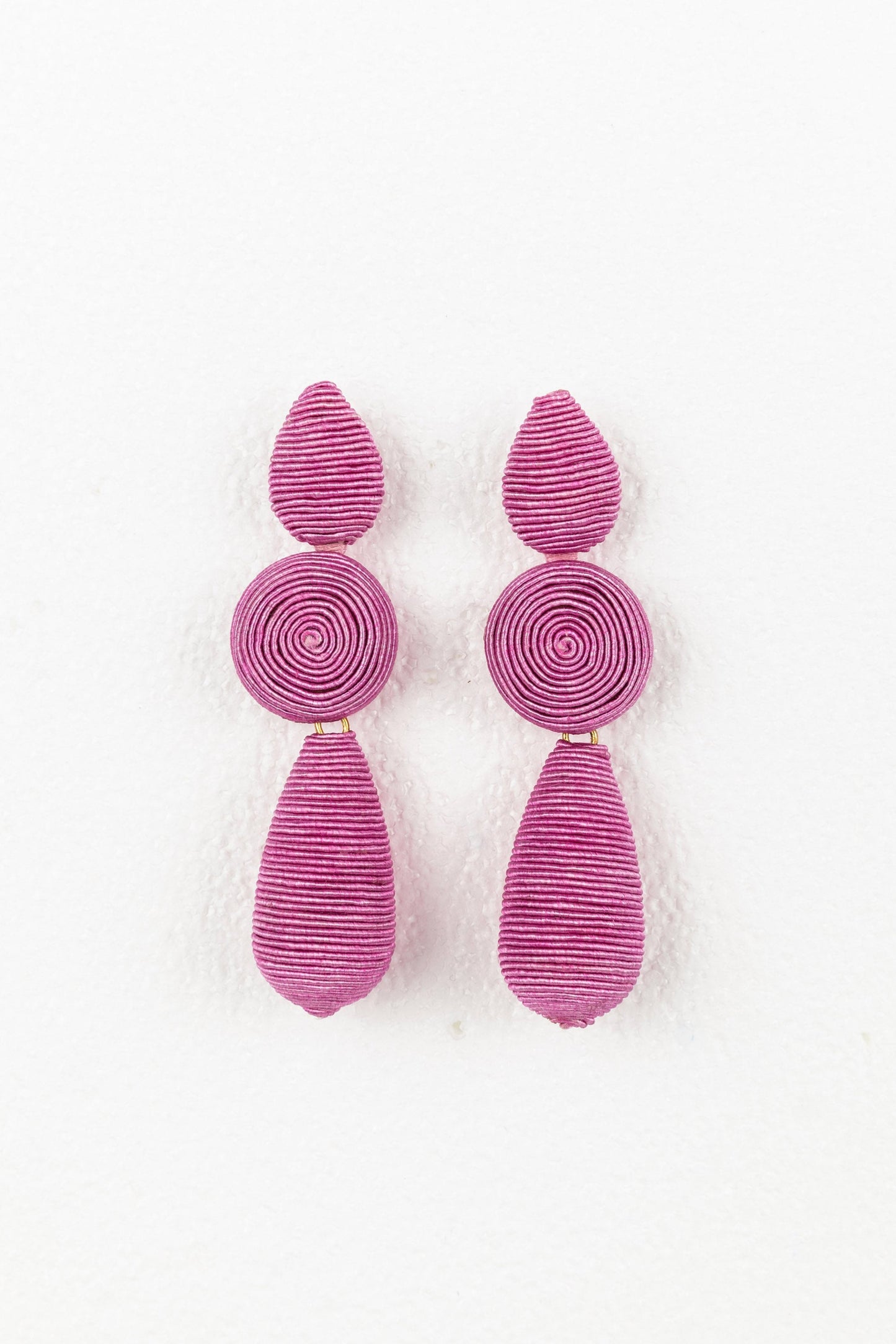 Cardiff Earrings - Pink