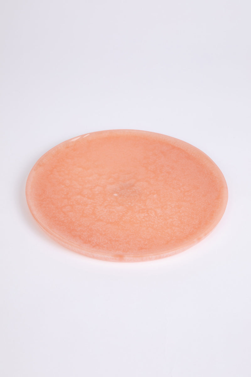 Resin Plate - Peach
