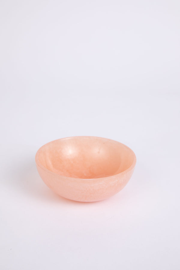 Resin Small Bowl - Peach