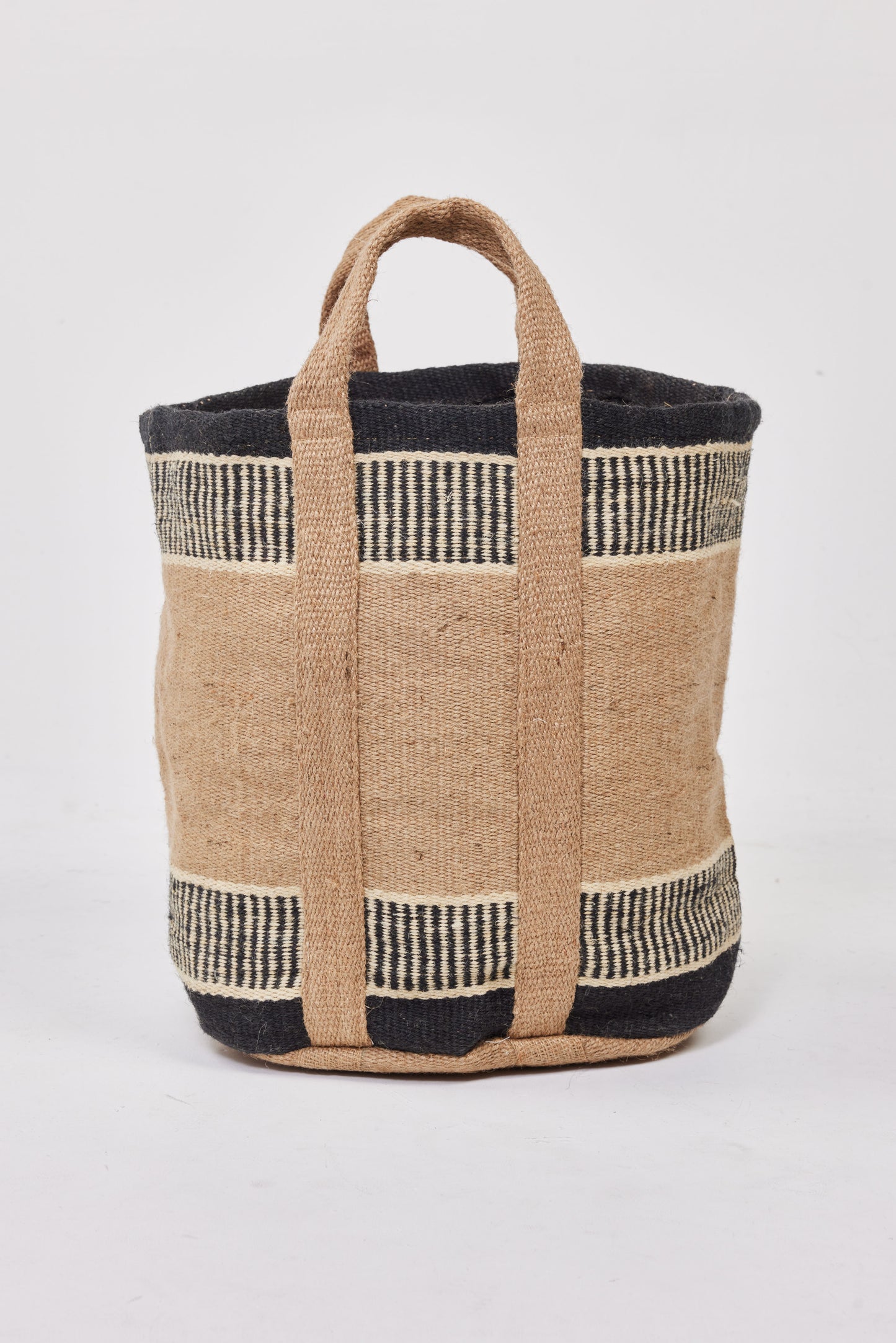 Mountain Basket - Brown Stripe