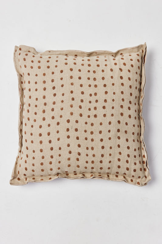 Sonder Cushion - Brown Dot