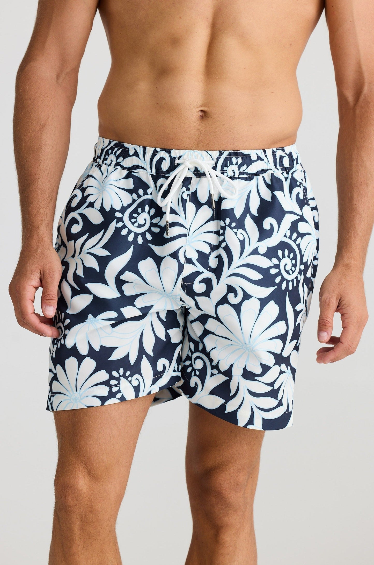 Dartmouth Board Short - Navy Troppo