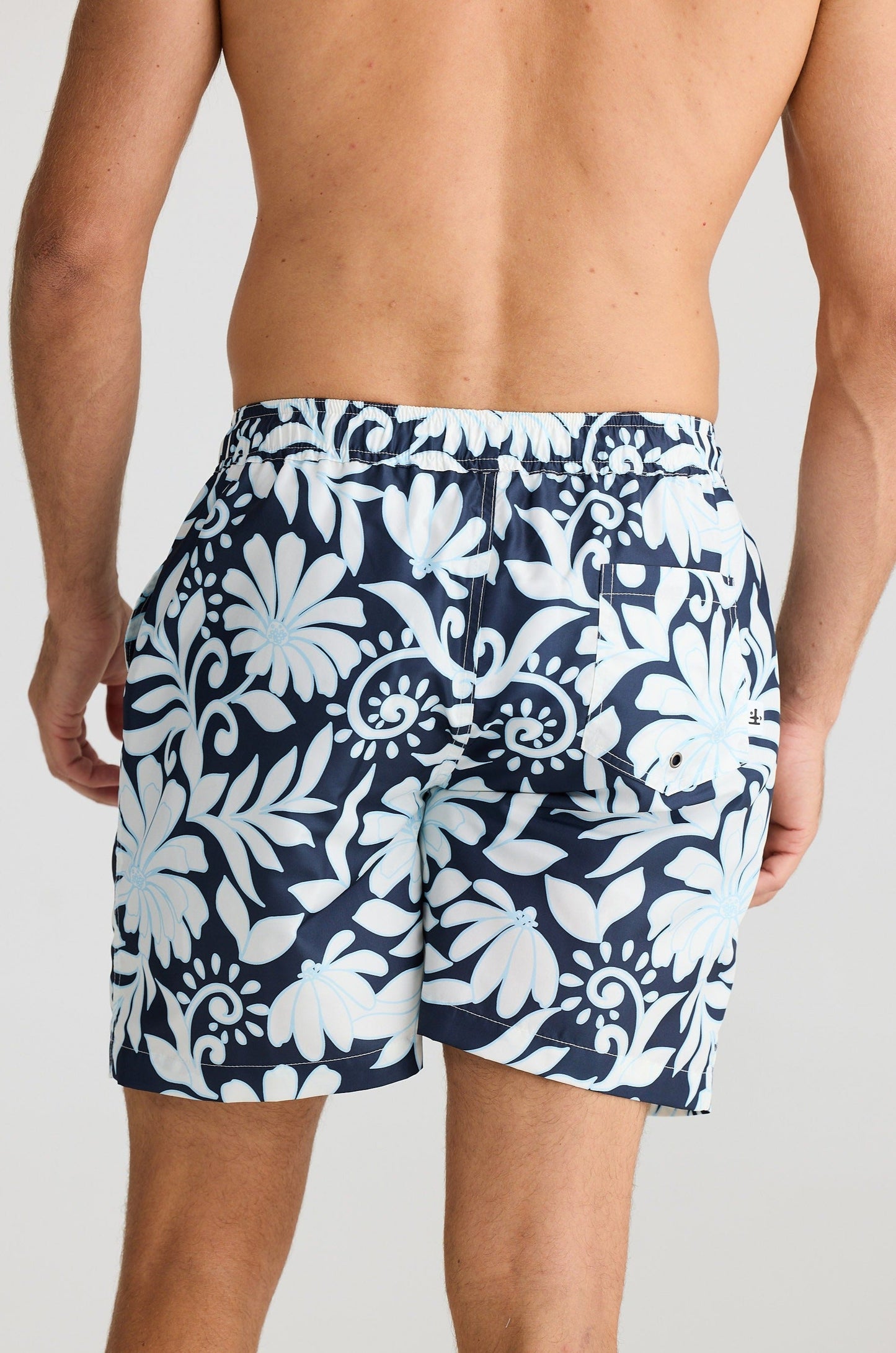 Dartmouth Board Short - Navy Troppo