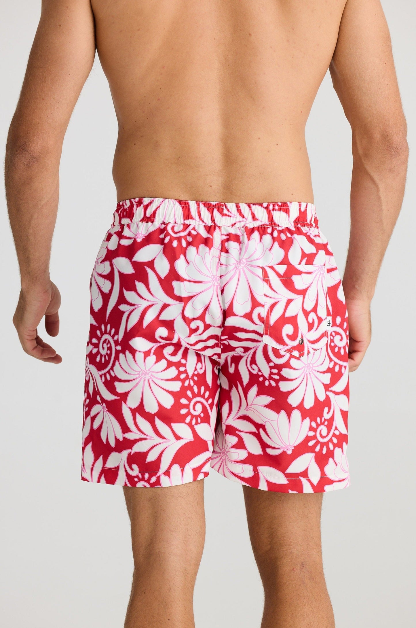 Dartmouth Board Short - Red Troppo