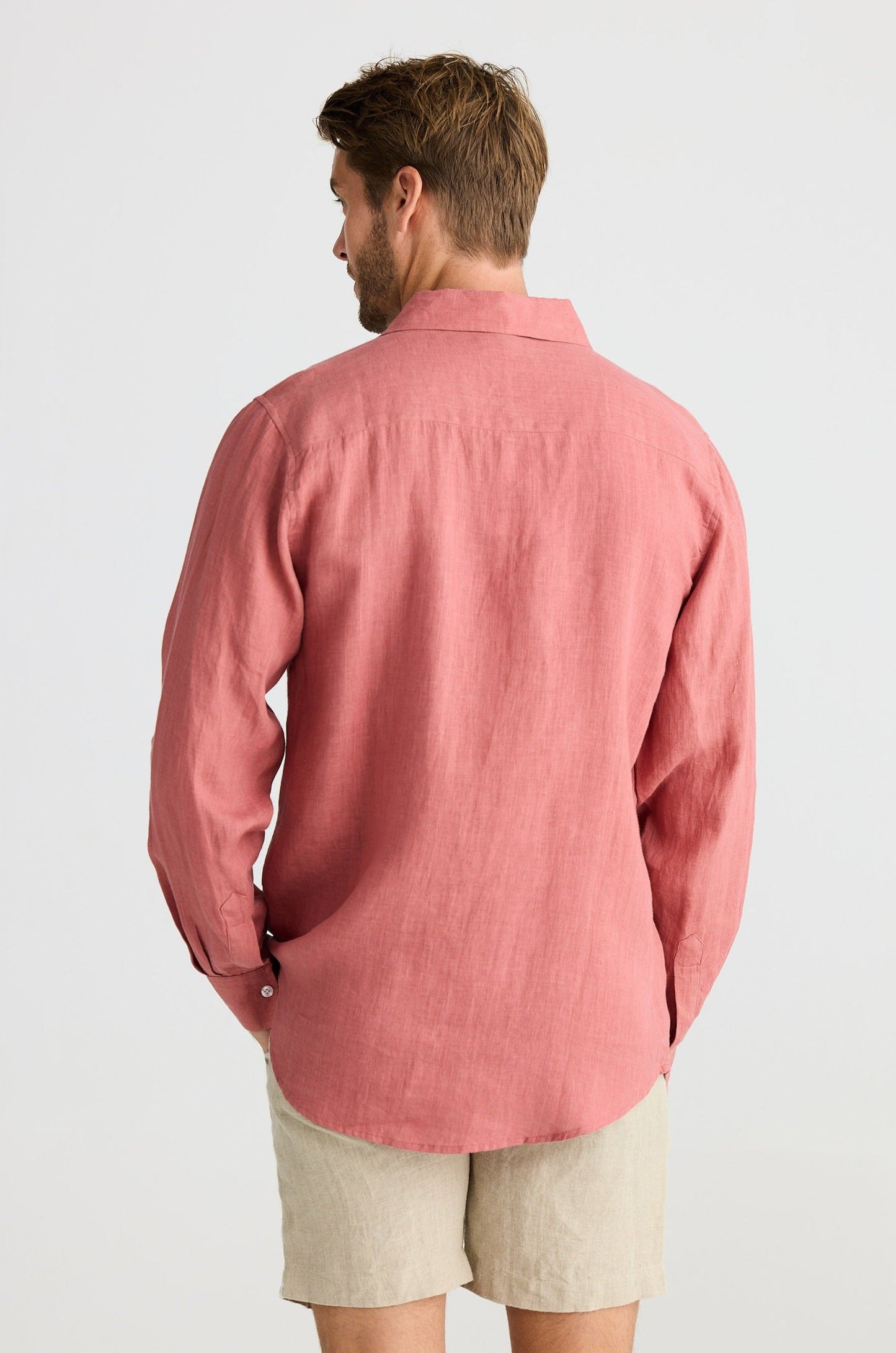 Oxford Shirt - Spice Linen