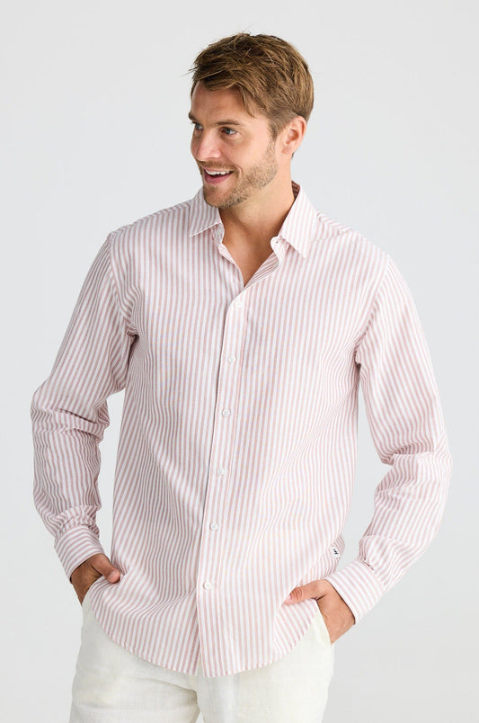 Oxford Shirt - Spice Stripe