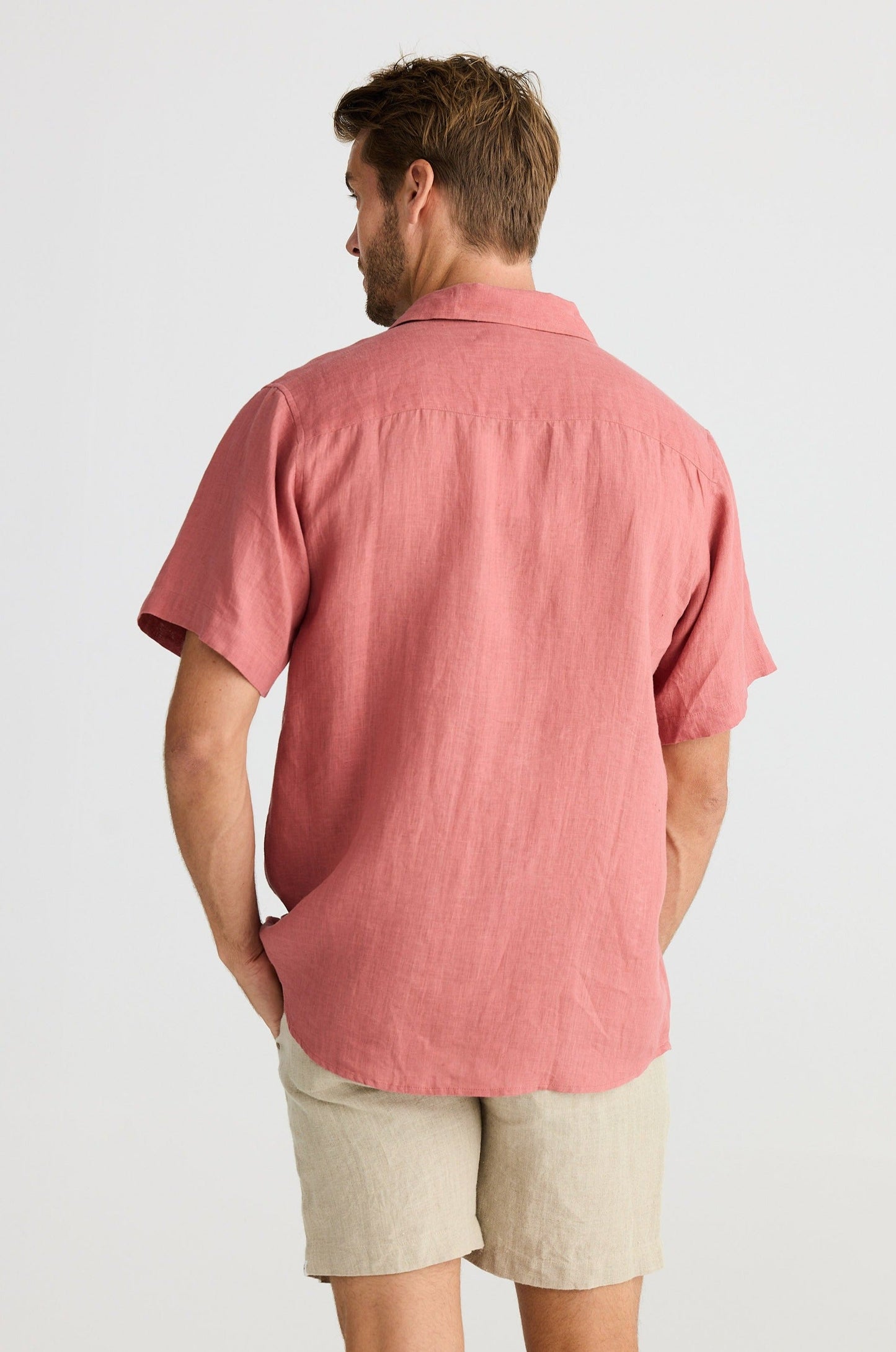 Harvard Shirt - Spice Linen