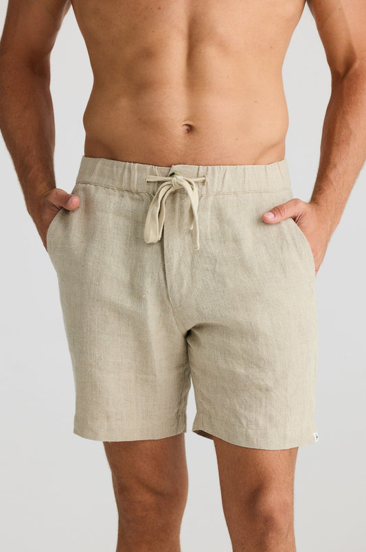 Cornell Short - Natural Linen