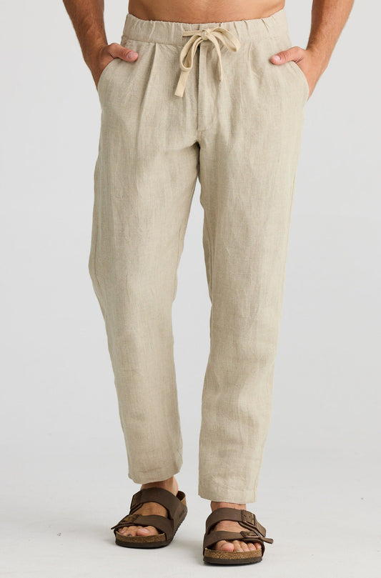 Duke Pant - Natural Linen