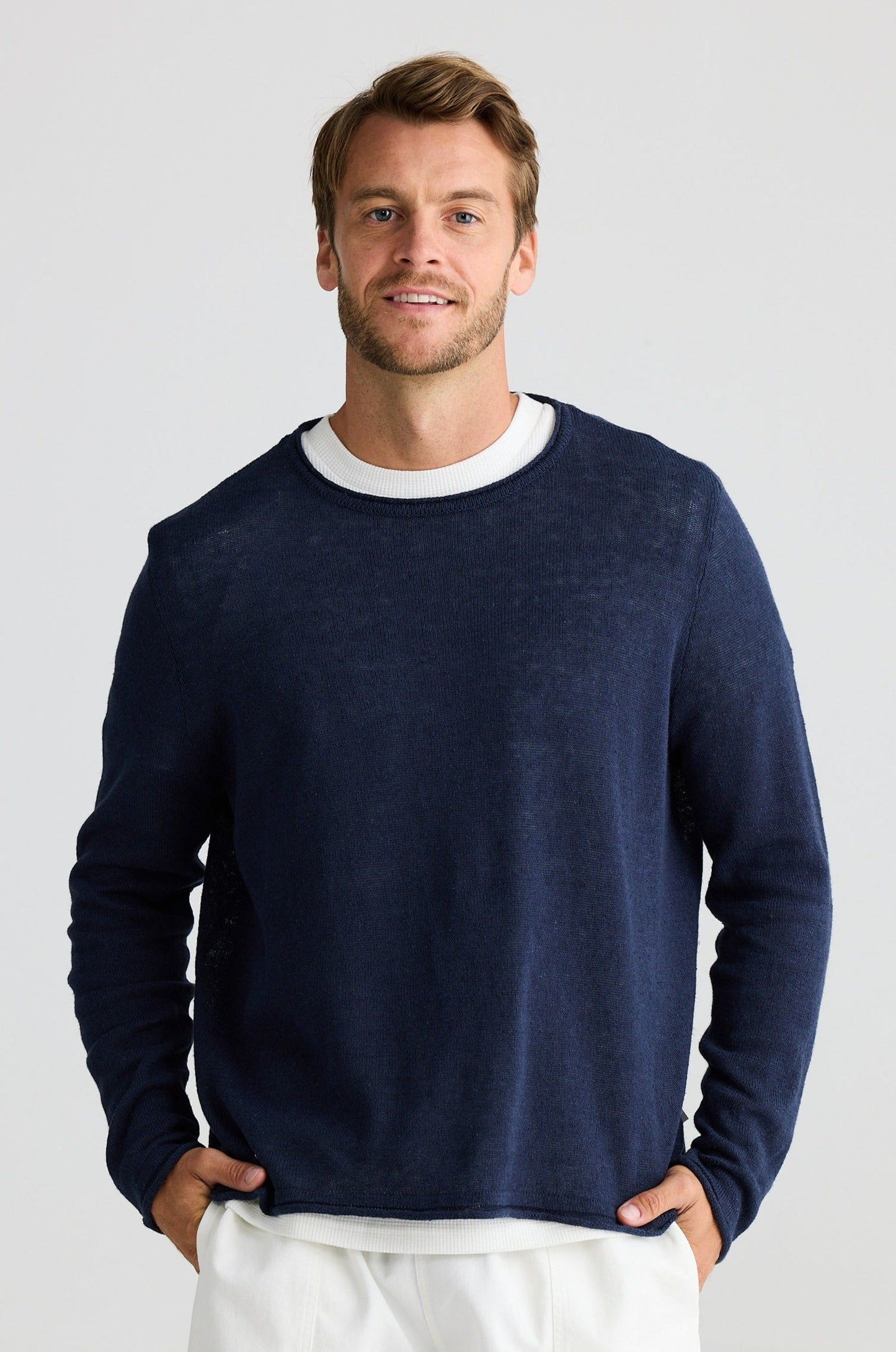 Tyler Knit - Navy