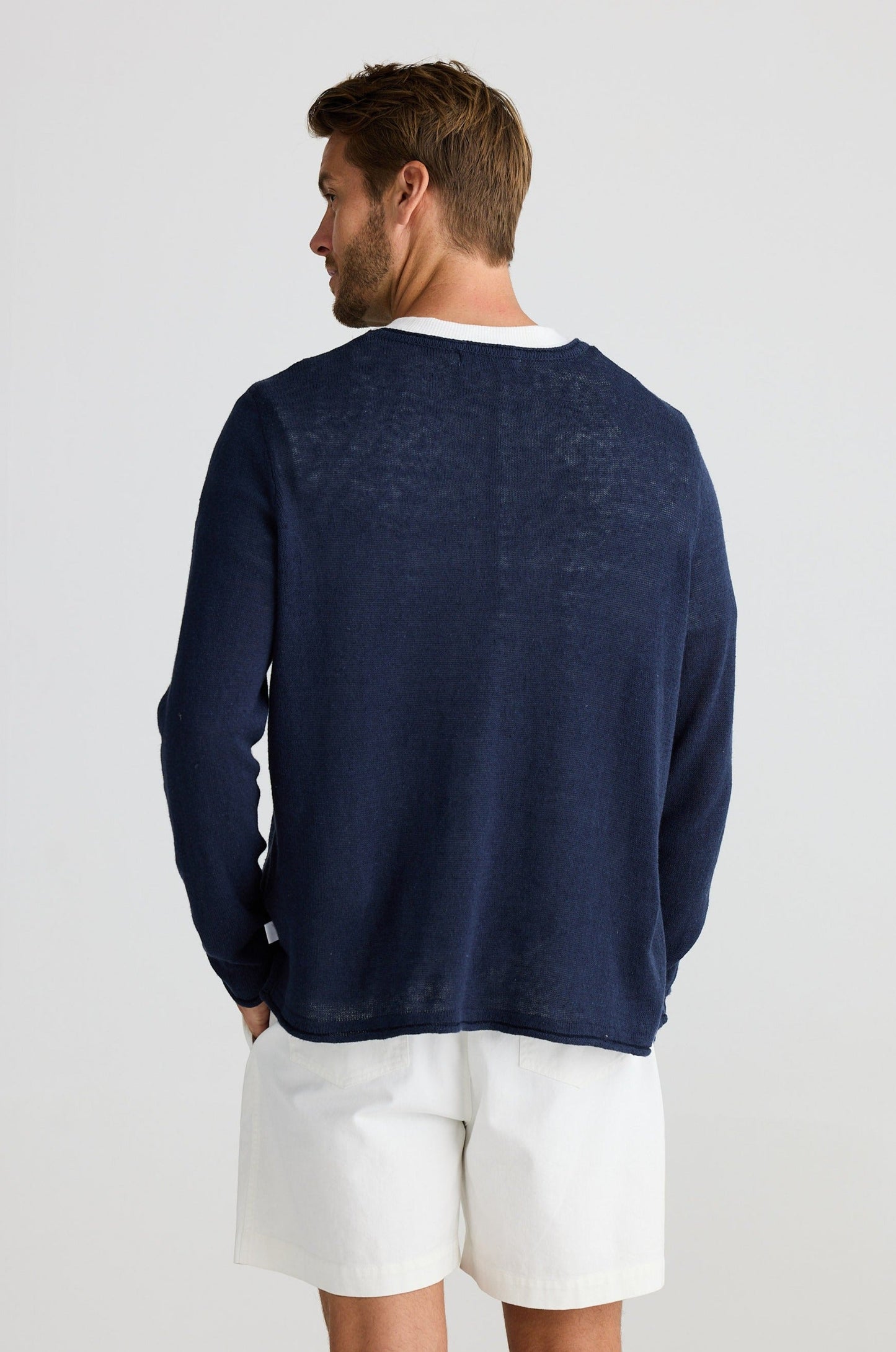 Tyler Knit - Navy