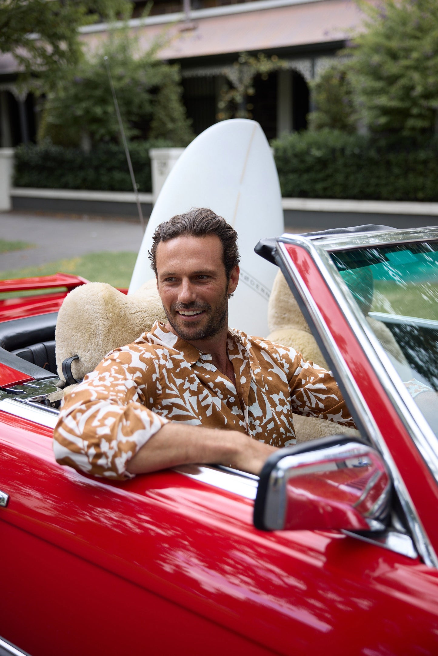 Oxford Shirt - Sand Sunburn