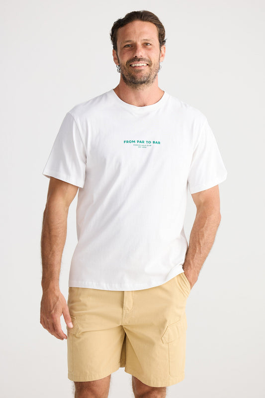 Par To Bar Tee - White