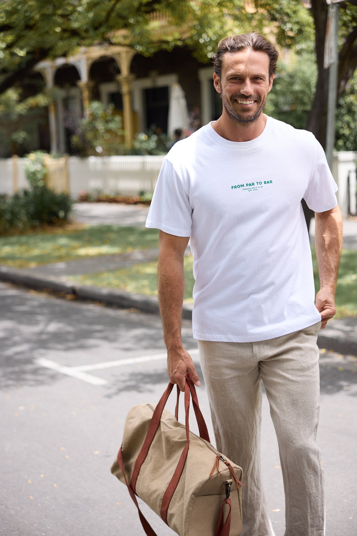 Par To Bar Tee - White