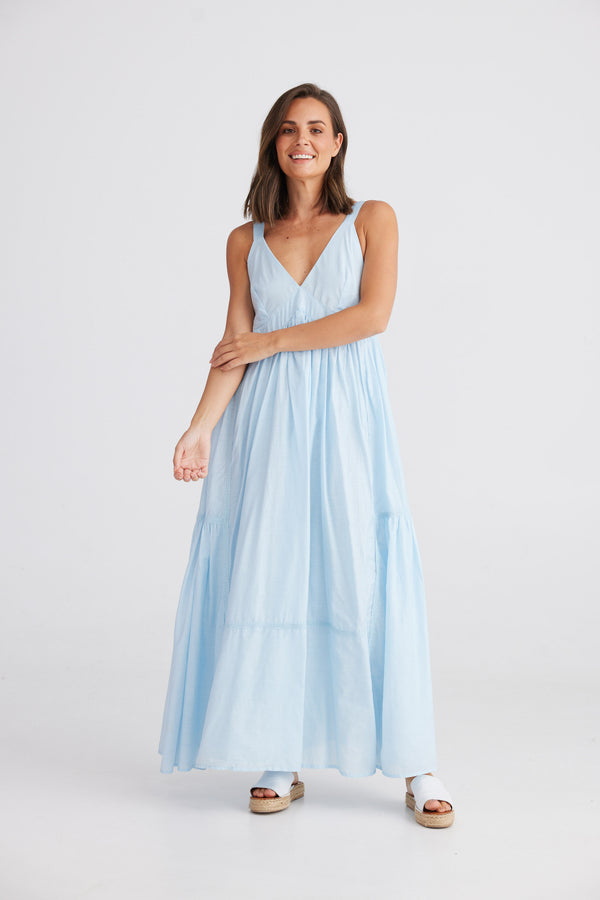 Goddess Dress - Nantucket Blue