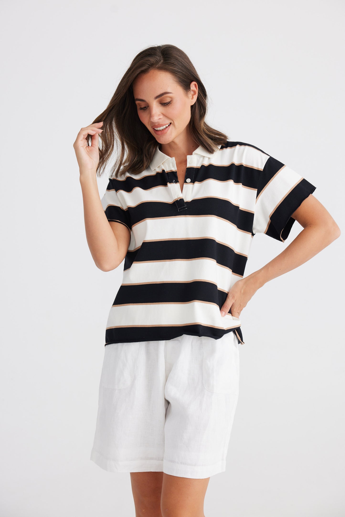 MAINSAIL TEE - VOYAGE STRIPE