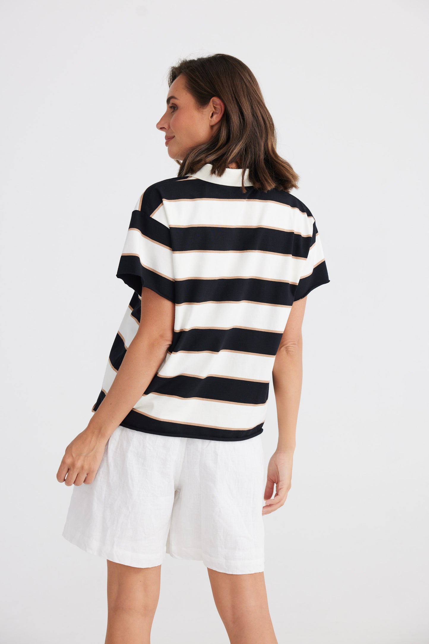 MAINSAIL TEE - VOYAGE STRIPE