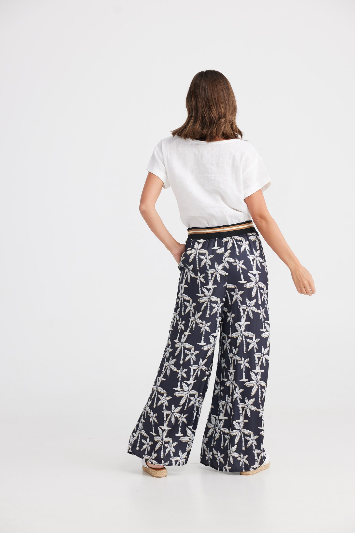 TROPICS PANTS - RETRO PALM