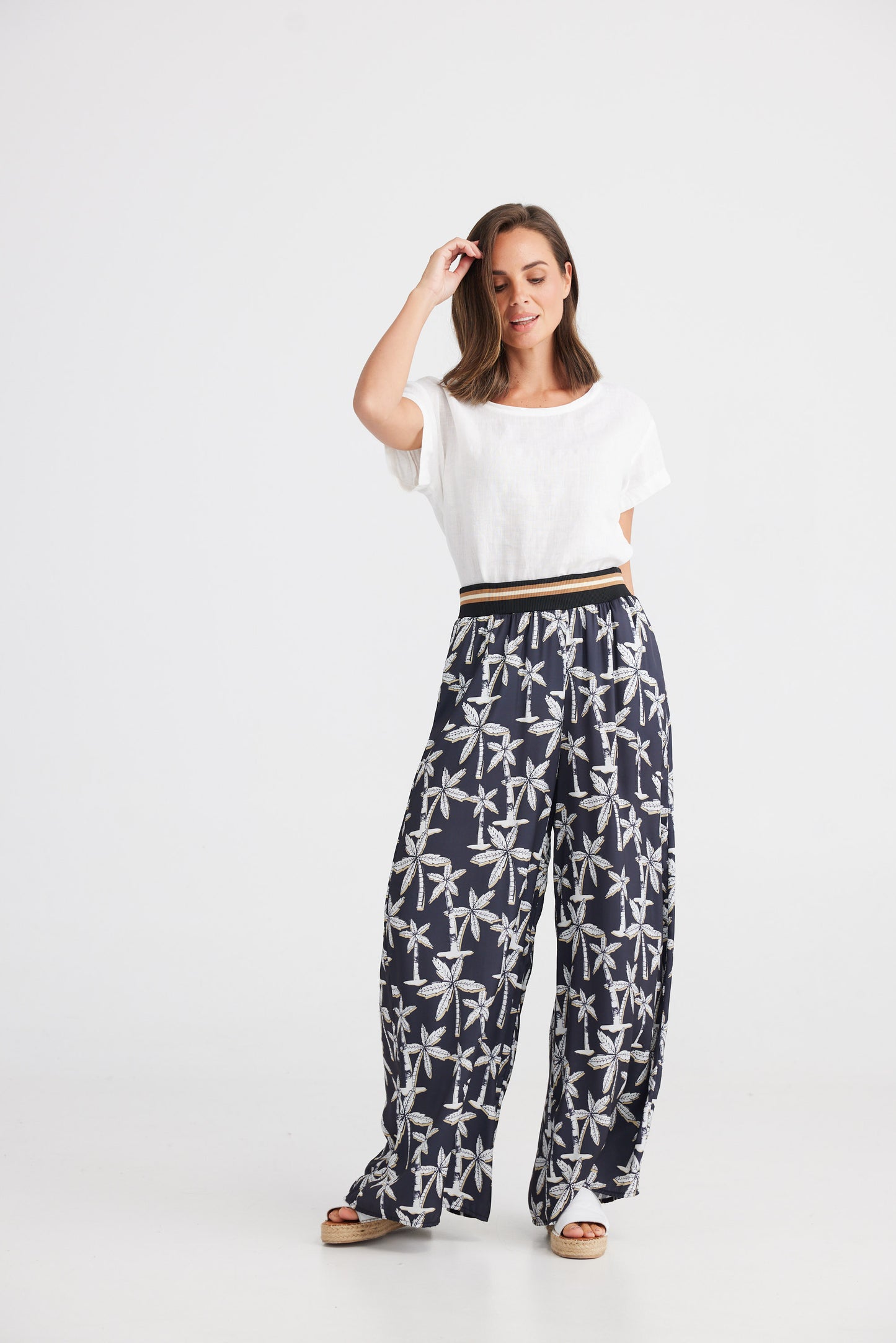 TROPICS PANTS - RETRO PALM