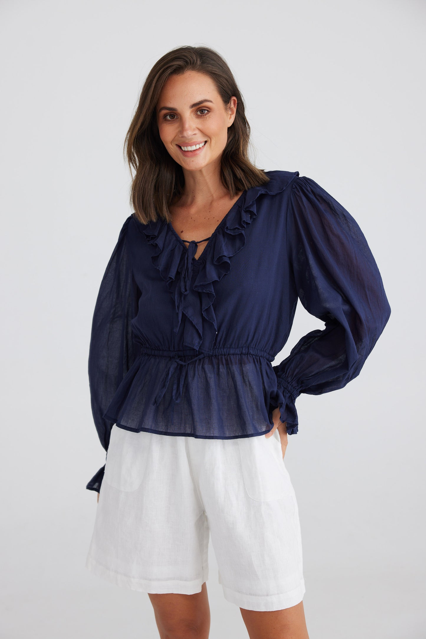 Hamptons Shirt - Navy