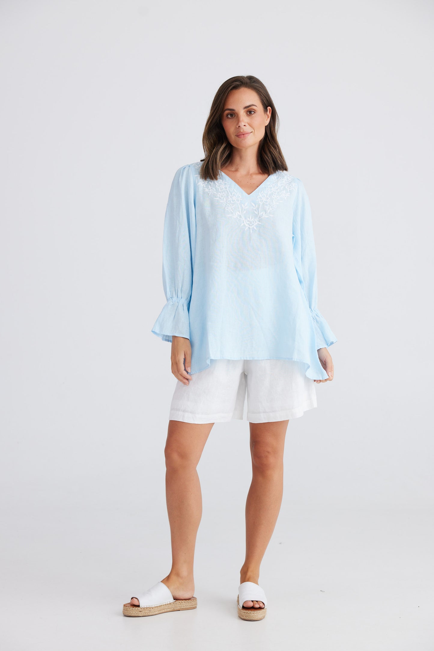 MINNOW TOP - NANTUCKET BLUE