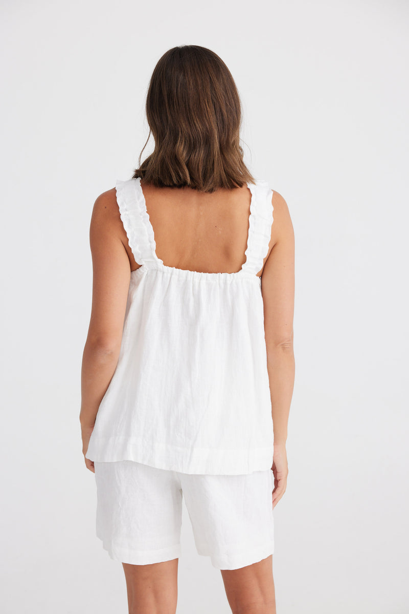 PENNY TOP - WHITE